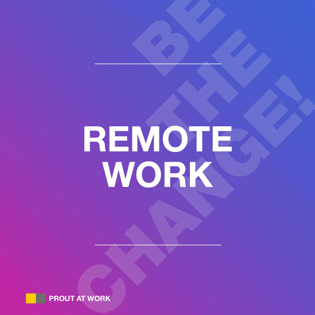 Benefits bei PROUT AT WORK: Remote Work